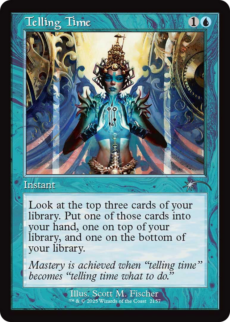 Telling Time (Retro Frame) [Secret Lair Drop Series] | Boutique FDB TCG