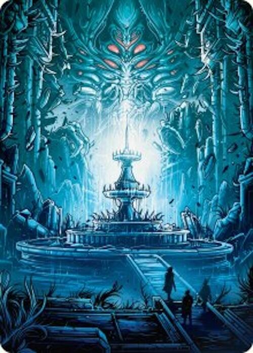 Island Art Card [Duskmourn: House of Horror Art Series] | Boutique FDB TCG