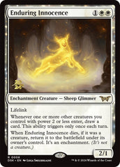 Enduring Innocence [Duskmourn: House of Horror Prerelease Promos] | Boutique FDB TCG