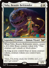 Toby, Beastie Befriender [Duskmourn: House of Horror Prerelease Promos] | Boutique FDB TCG