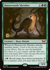 Hauntwoods Shrieker [Duskmourn: House of Horror Prerelease Promos] | Boutique FDB TCG