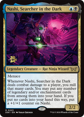 Nashi, Searcher in the Dark [Duskmourn: House of Horror Prerelease Promos] | Boutique FDB TCG