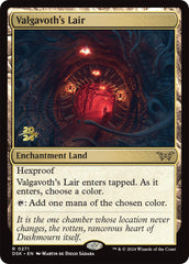 Valgavoth's Lair [Duskmourn: House of Horror Prerelease Promos] | Boutique FDB TCG