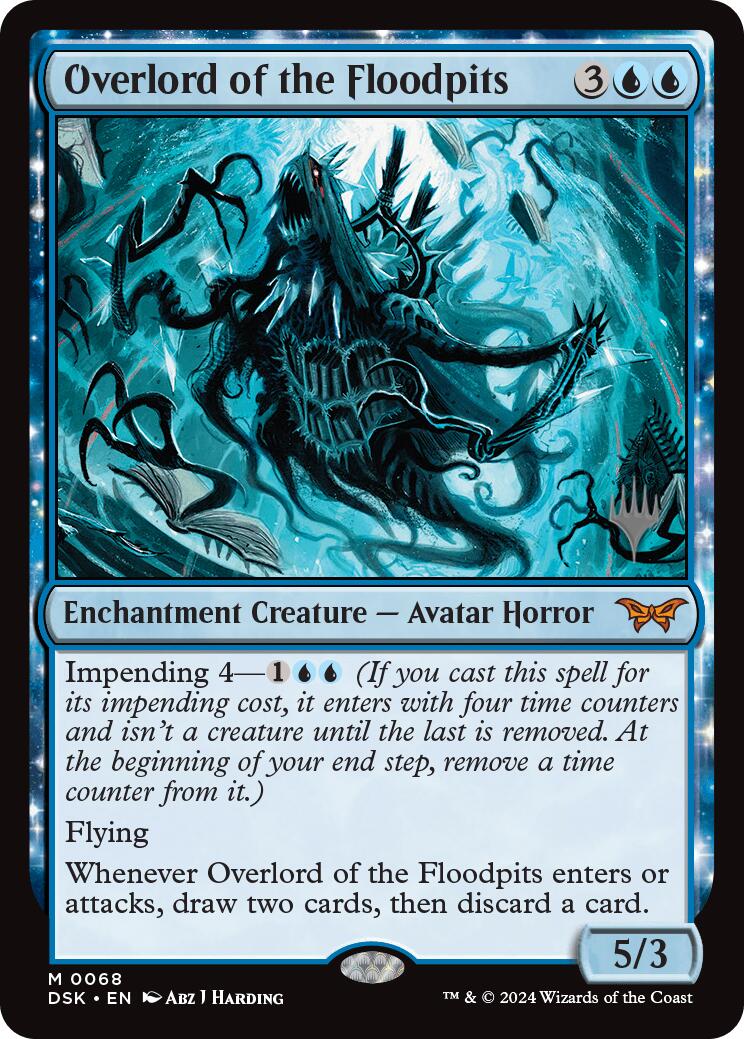 Overlord of the Floodpits [Duskmourn: House of Horror Promos] | Boutique FDB TCG