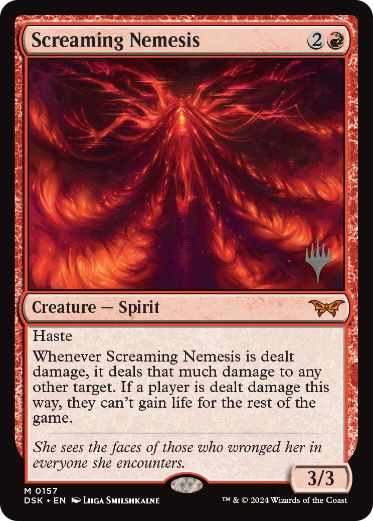 Screaming Nemesis [Duskmourn: House of Horror Promos] | Boutique FDB TCG