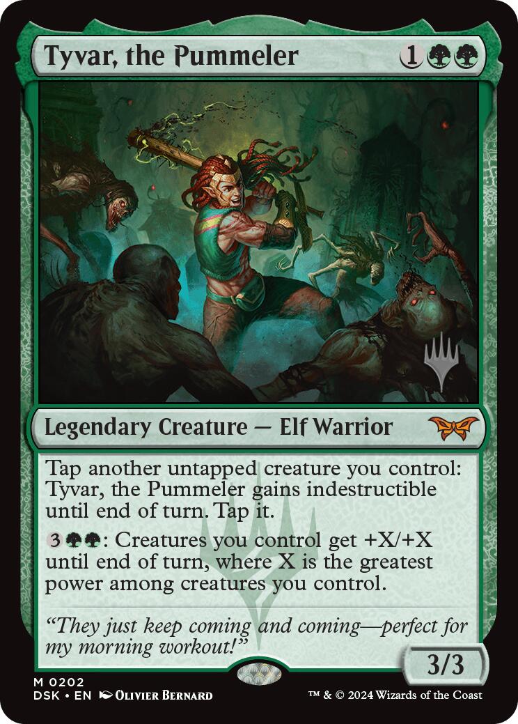 Tyvar, the Pummeler [Duskmourn: House of Horror Promos] | Boutique FDB TCG