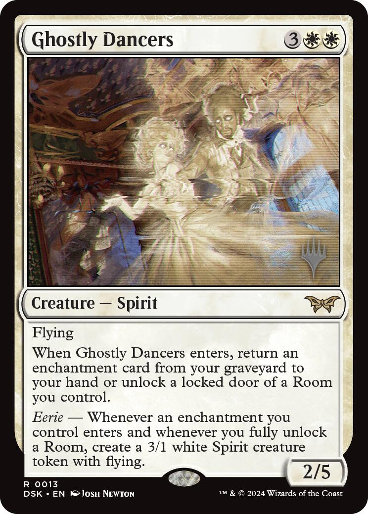 Ghostly Dancers [Duskmourn: House of Horror Promos] | Boutique FDB TCG