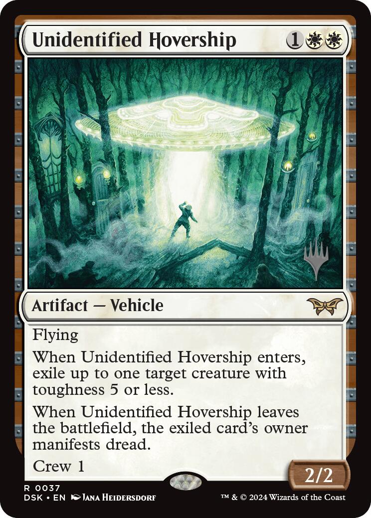 Unidentified Hovership [Duskmourn: House of Horror Promos] | Boutique FDB TCG