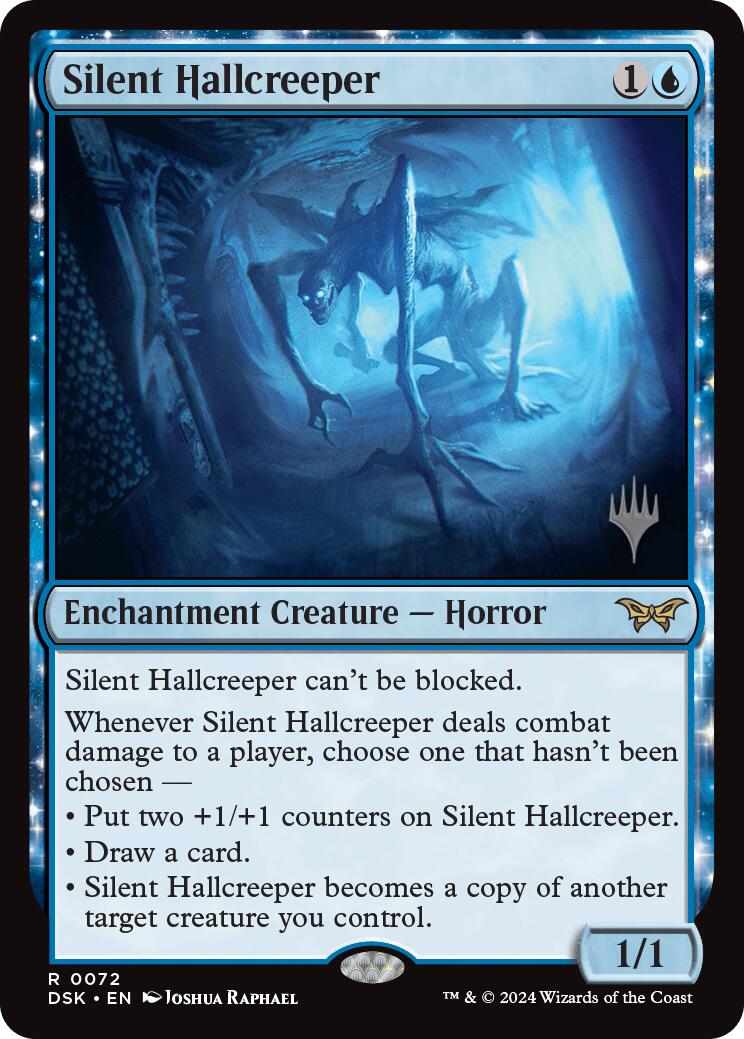 Silent Hallcreeper [Duskmourn: House of Horror Promos] | Boutique FDB TCG