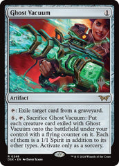 Ghost Vacuum [Duskmourn: House of Horror Promos] | Boutique FDB TCG