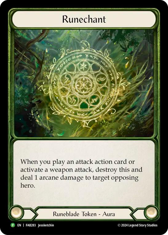 Runechant [FAB283] (Promo)  Cold Foil | Boutique FDB TCG