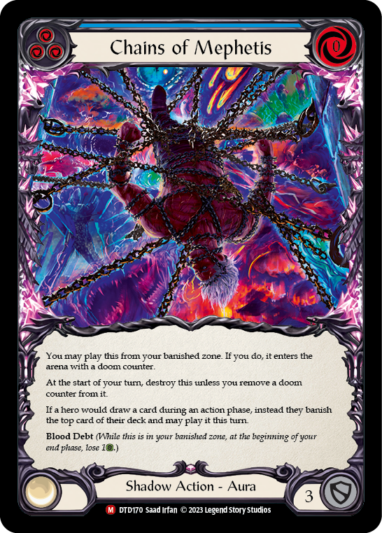 Chains of Mephetis [DTD170] (Dusk Till Dawn) | Boutique FDB TCG