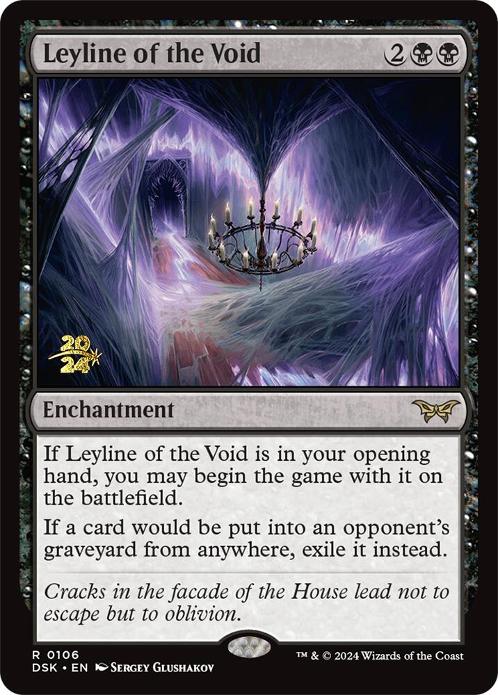 Leyline of the Void (0106) [Duskmourn: House of Horror Prerelease Promos] | Boutique FDB TCG