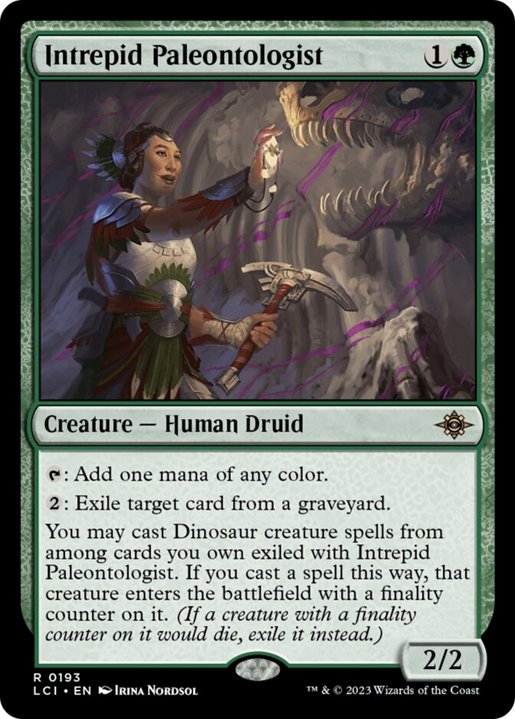 Intrepid Paleontologist [The Lost Caverns of Ixalan] | Boutique FDB TCG