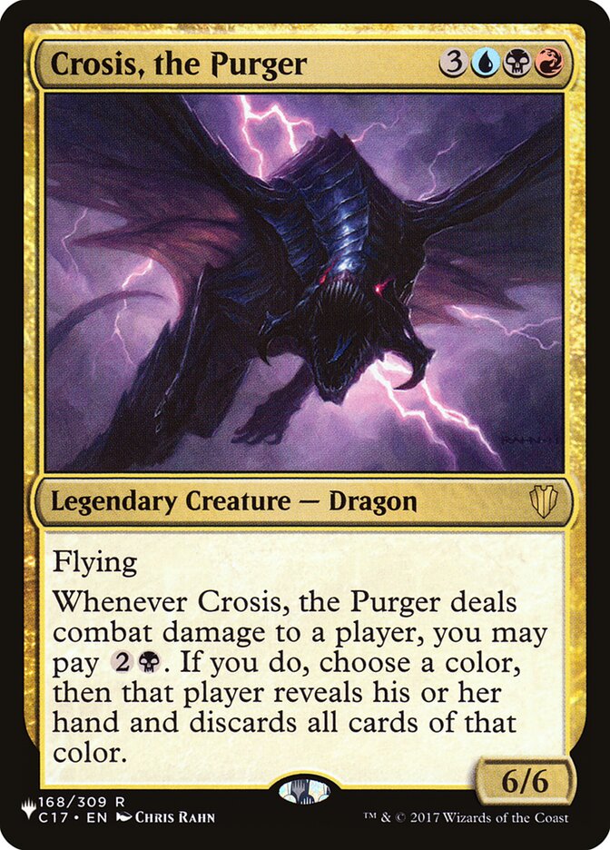 Crosis, the Purger [The List] | Boutique FDB TCG