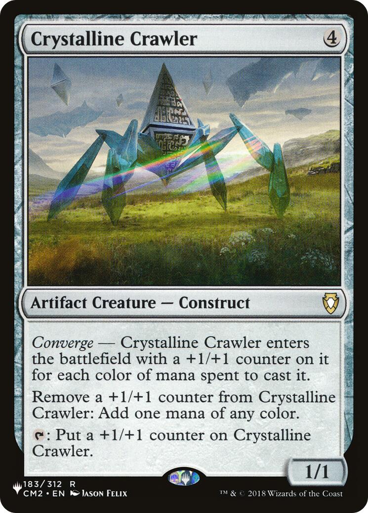 Crystalline Crawler (CM2) [The List] | Boutique FDB TCG