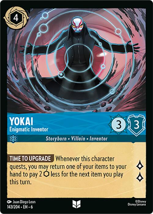 Yokai - Enigmatic Inventor (143/204) [Azurite Sea] | Boutique FDB TCG