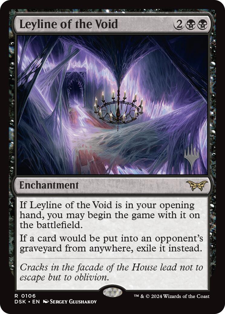 Leyline of the Void [Duskmourn: House of Horror Promos] | Boutique FDB TCG