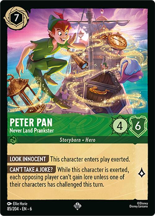 Peter Pan - Never Land Prankster (85/204) [Azurite Sea] | Boutique FDB TCG