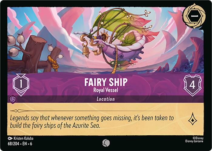 Fairy Ship - Royal Vessel (68/204) [Azurite Sea] | Boutique FDB TCG