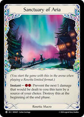 Sanctuary of Aria // Aurora, Shooting Star (Bottom left) [ROSPZL7] (Rosetta) | Boutique FDB TCG