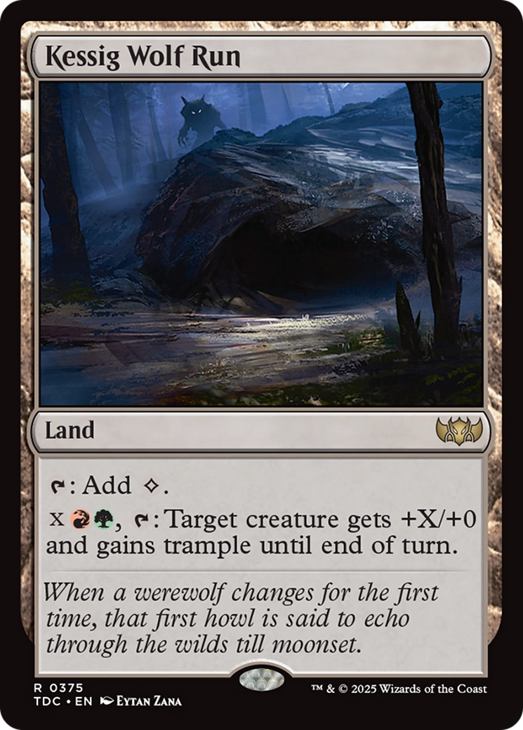 Kessig Wolf Run [Tarkir: Dragonstorm Commander] | Boutique FDB TCG
