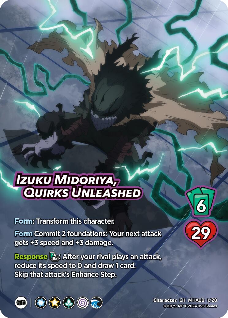 Izuku Midoriya, Quirks Unleashed [Challenger Series: My Hero Academia - Dark Hero Arc] | Boutique FDB TCG