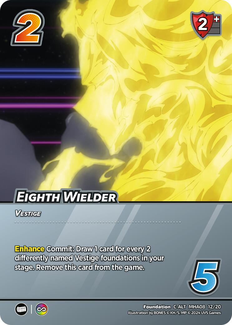 Eighth Wielder (Alternate Art) [Challenger Series: My Hero Academia - Dark Hero Arc] | Boutique FDB TCG