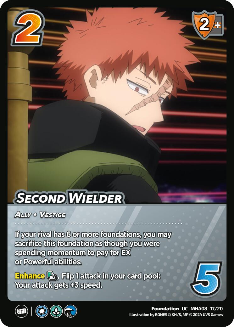 Second Wielder [Challenger Series: My Hero Academia - Dark Hero Arc] | Boutique FDB TCG