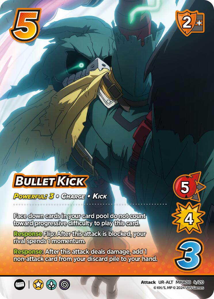 Bullet Kick (Alternate Art) [Challenger Series: My Hero Academia - Dark Hero Arc] | Boutique FDB TCG