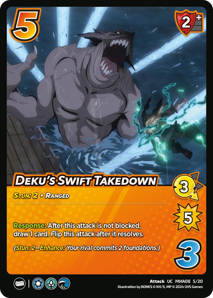 Deku's Swift Takedown [Challenger Series: My Hero Academia - Dark Hero Arc] | Boutique FDB TCG