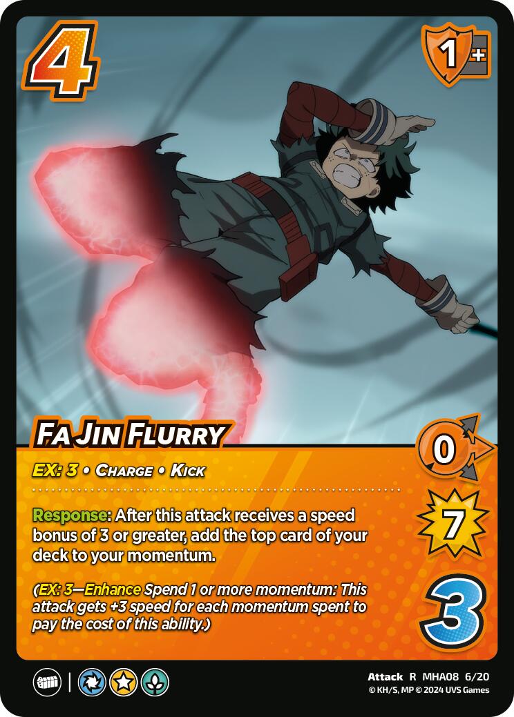 Fa Jin Flurry [Challenger Series: My Hero Academia - Dark Hero Arc] | Boutique FDB TCG