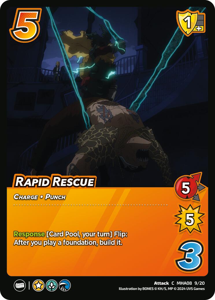 Rapid Rescue [Challenger Series: My Hero Academia - Dark Hero Arc] | Boutique FDB TCG