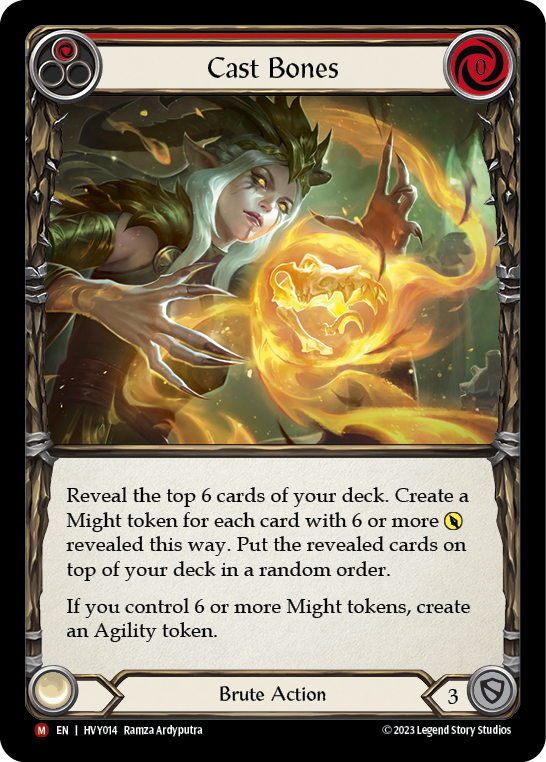 Cast Bones [HVY014] (Heavy Hitters)  Rainbow Foil | Boutique FDB TCG