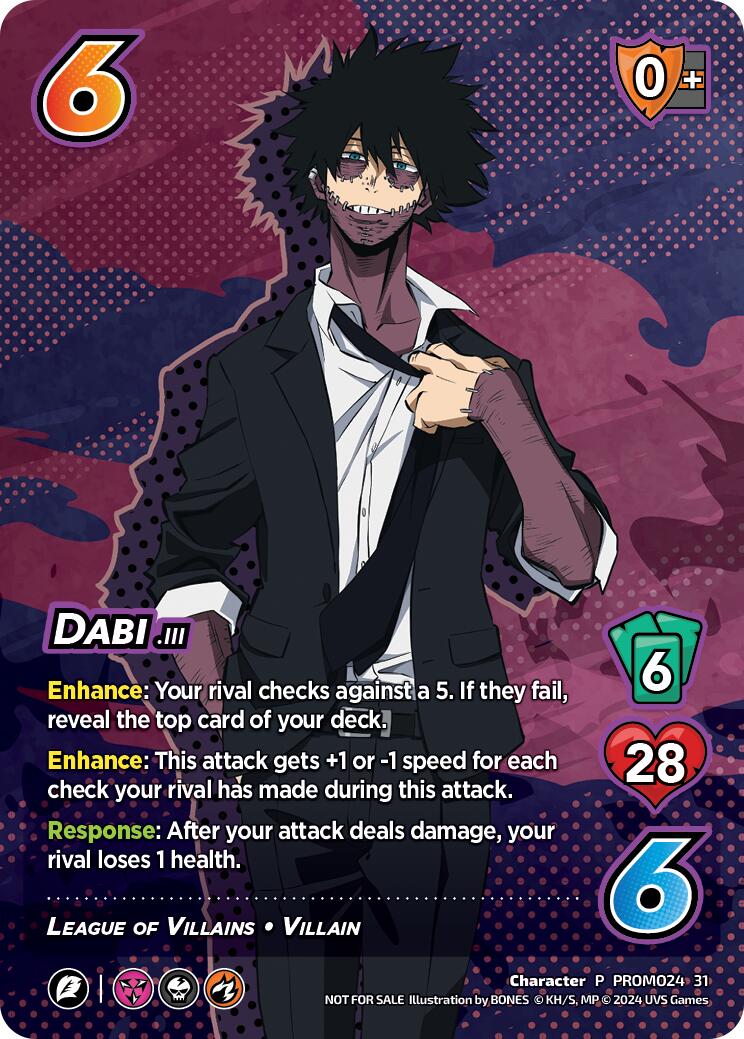 Dabi (2024 Regionals Season 2) [Miscellaneous Promos] | Boutique FDB TCG