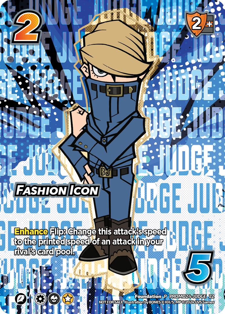 Fashion Icon (2024 Regionals Season 2) (Judge) [Miscellaneous Promos] | Boutique FDB TCG