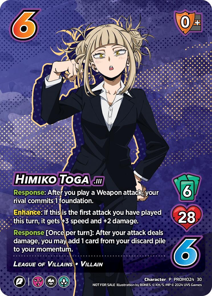 Himiko Toga (2024 Regionals Season 2) [Miscellaneous Promos] | Boutique FDB TCG