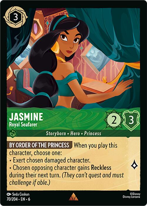 Jasmine - Royal Seafarer (70/204) [Azurite Sea] | Boutique FDB TCG