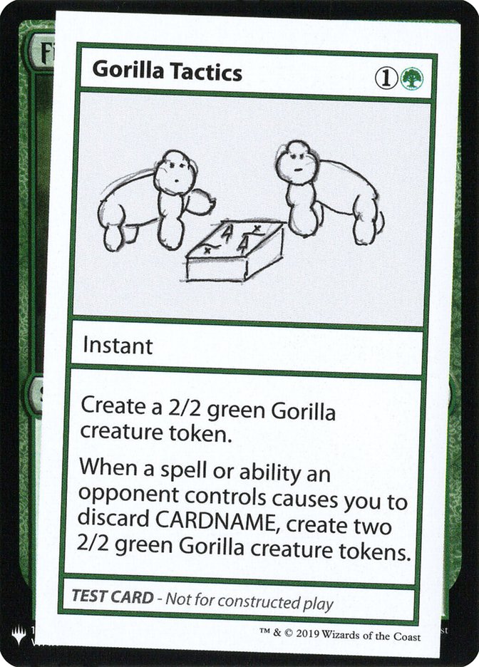 Gorilla Tactics [Mystery Booster Playtest Cards] | Boutique FDB TCG
