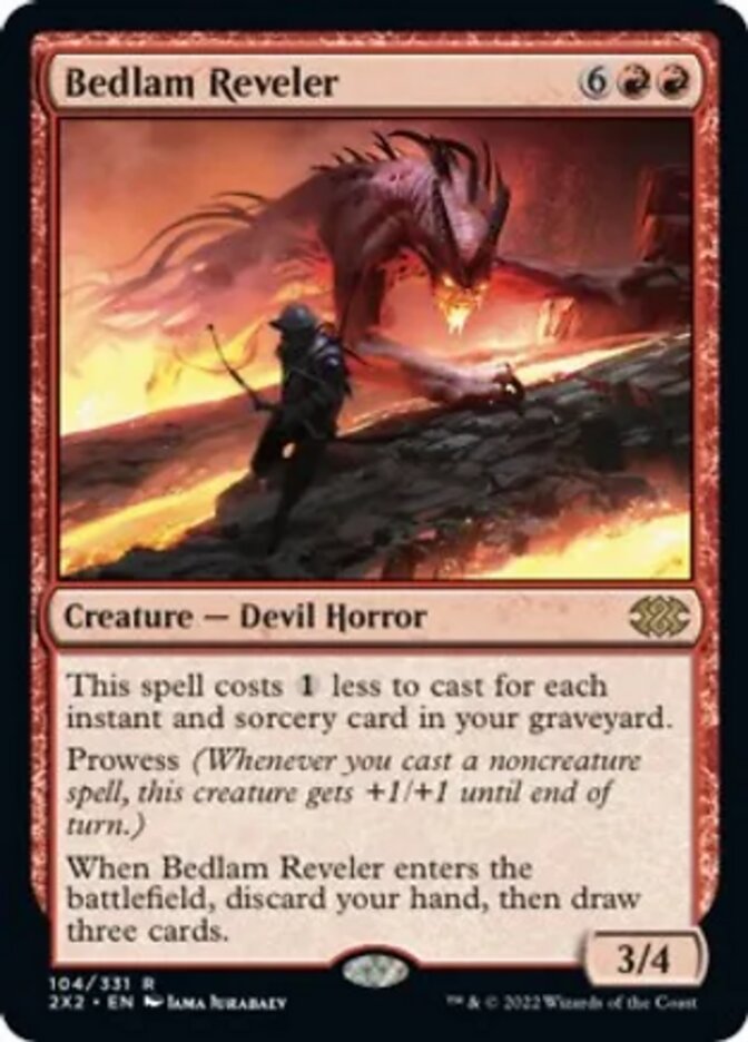 Bedlam Reveler [Double Masters 2022] | Boutique FDB TCG