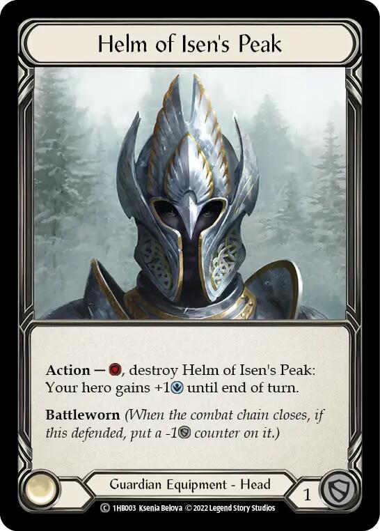 Helm of Isen's Peak [1HB003] (History Pack 1 Bravo Blitz Deck) | Boutique FDB TCG