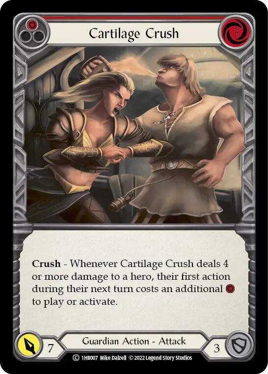 Cartilage Crush (Red) [1HB007] (History Pack 1 Bravo Blitz Deck) | Boutique FDB TCG