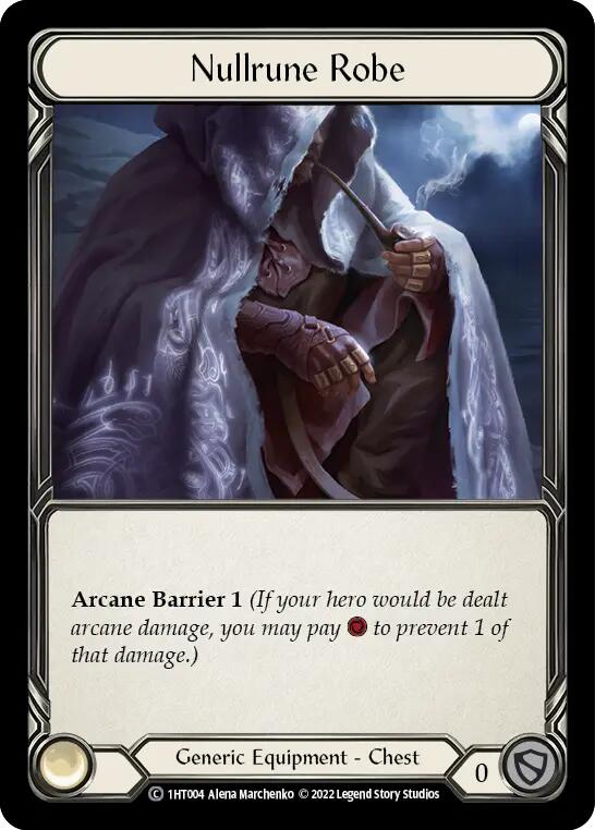 Nullrune Robe [1HT004] (History Pack 1 Dorinthea Blitz Deck) | Boutique FDB TCG