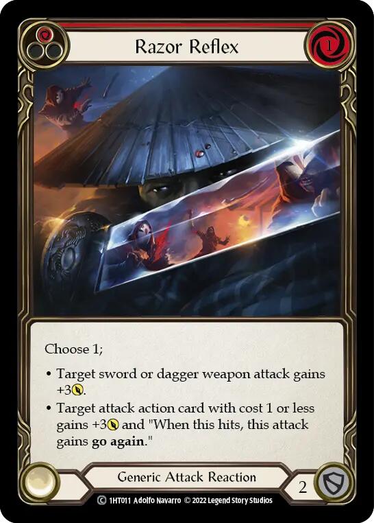 Razor Reflex (Red) [1HT011] (History Pack 1 Dorinthea Blitz Deck) | Boutique FDB TCG