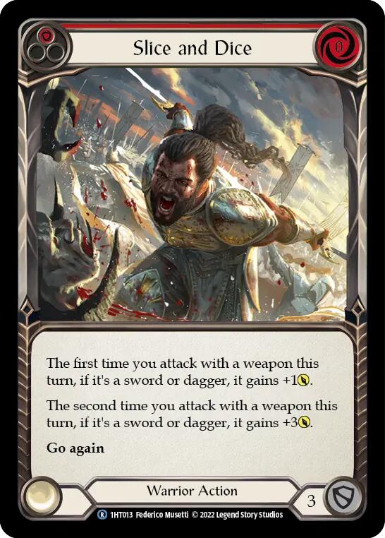 Slice and Dice (Red) [1HT013] (History Pack 1 Dorinthea Blitz Deck) | Boutique FDB TCG