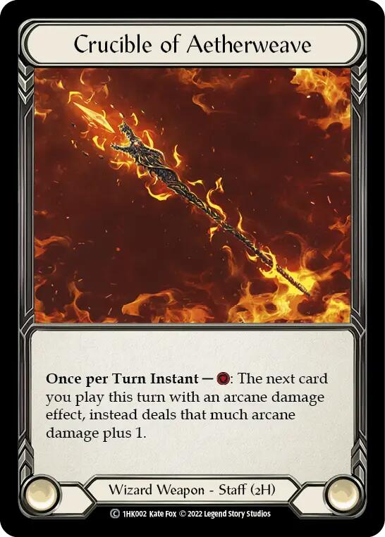 Crucible of Aetherweave [1HK002] (Historic Pack 1 Blitz Deck: Kano) | Boutique FDB TCG