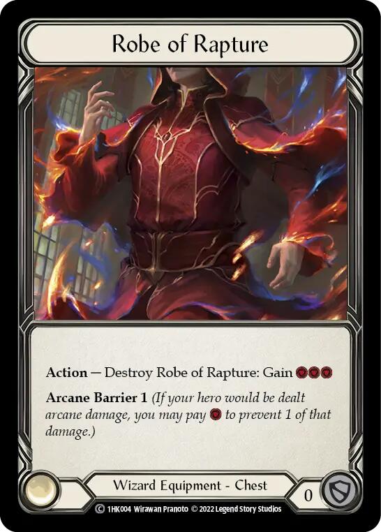 Robe of Rapture [1HK004] (Historic Pack 1 Blitz Deck: Kano) | Boutique FDB TCG