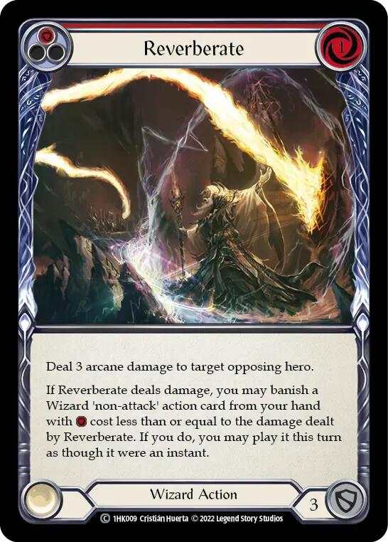 Reverberate (Red) [1HK009] (Historic Pack 1 Blitz Deck: Kano) | Boutique FDB TCG