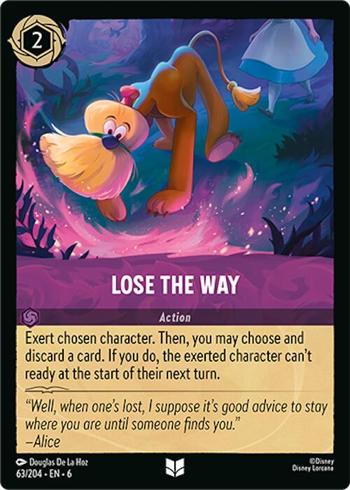 Lose the Way (63/204) [Azurite Sea] | Boutique FDB TCG