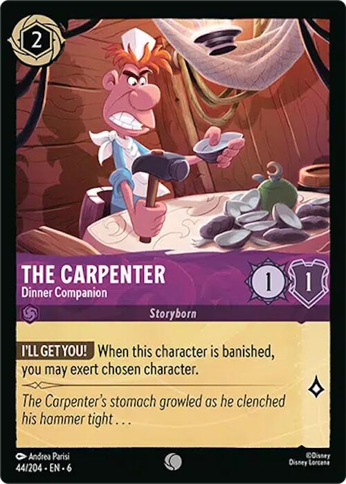 The Carpenter - Dinner Companion (44/204) [Azurite Sea] | Boutique FDB TCG